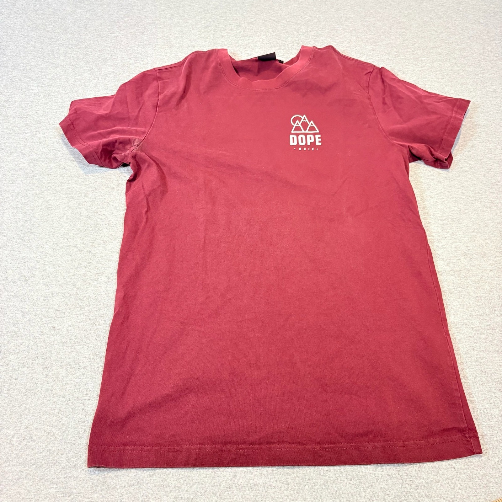 Dope Snow T-Shirt Mens Medium Red Graphic Short Sleeve Crew Neck Streetwear — image 2 of 8